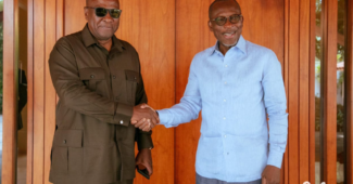 John Dramani Mahama chez Patrice Talon