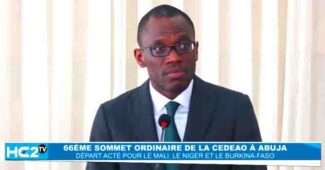 66ᵉ sommet ordinaire de la CEDEAO, point du Ministre béninois des affaires étrangère, Olushegun ADJADI BAKARI