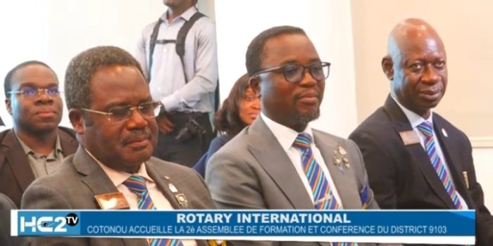 Rotary International: Cotonou accueille la 2è Assemblée de Formation et Conférences du District 9103