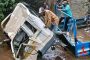 Accident : un camion plonge dans le fleuve Douihi et fait 01 mort