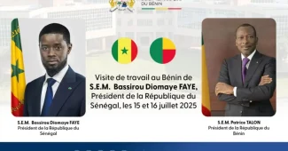 Visite de Diomaye Faye au Bénin