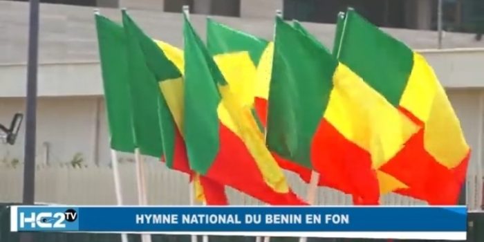 Une version de l'hymne national du Bénin en Fongbé
