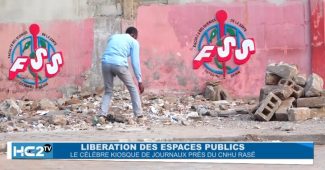 L’emblématique et plus grand kiosque à journaux du Bénin rasé: les détails de l’opération