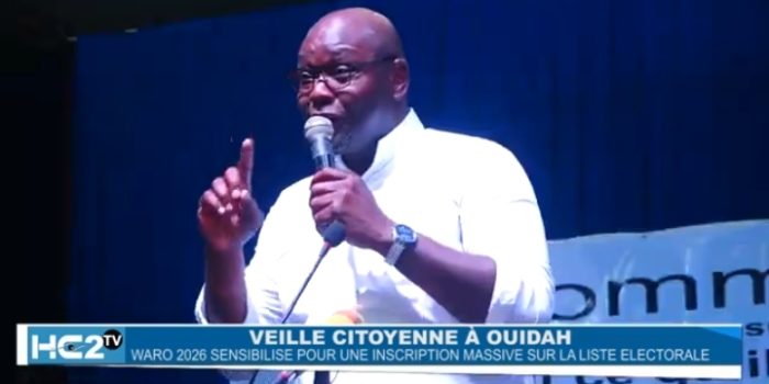 Action citoyenne à Ouidah : Waro 2026 sensibilise pour une inscription massive sur les listes électorales