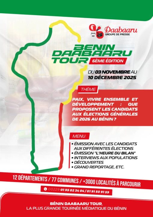 6ᵉ édition de "Bénin Daabaaru Tour"