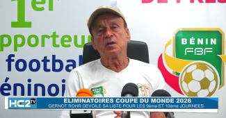 ELIMINATOIRE COUPE DU MONDE 2026 : GERNOT ROHR DEVOILE LA LISTE DES GUEPARDS DU BENIN POUR LES 9è et 10è JOUIRNEE
