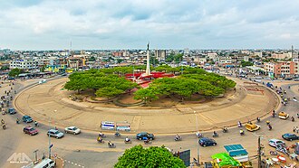 Littoral, Cotonou Place_de_Etoile_rouge