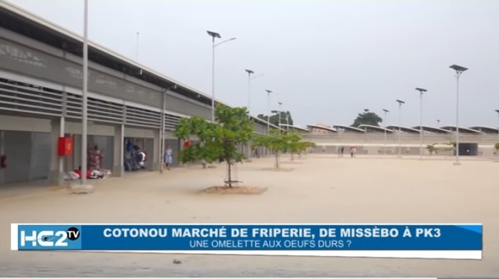 Nouveau marché de friperie au PK3