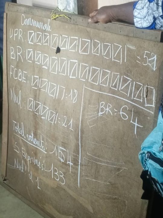 élections législative et communale à Porto Novo 