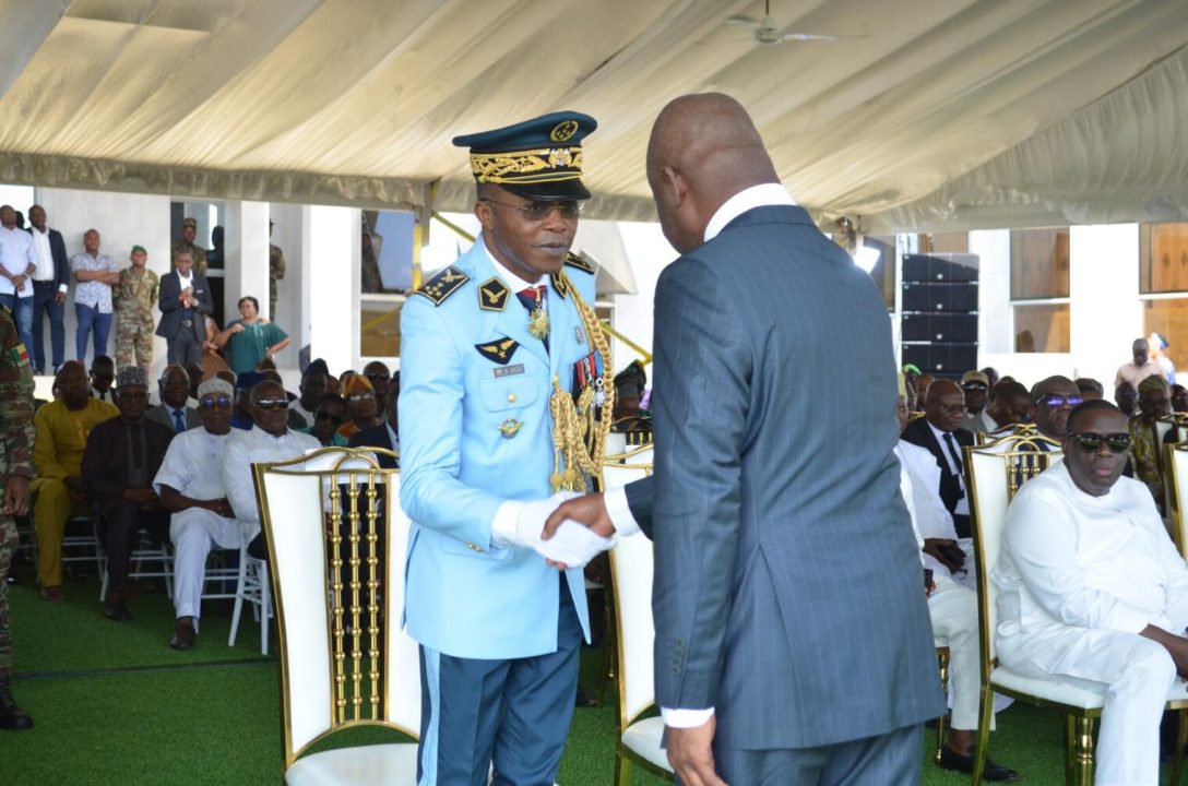 Cinq étoiles historique au Bénin : le sacre du général Bertin Bada 