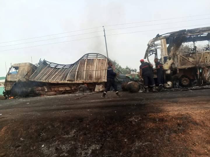 Accident de bus Baobab à Malanville ce 05 février 2026