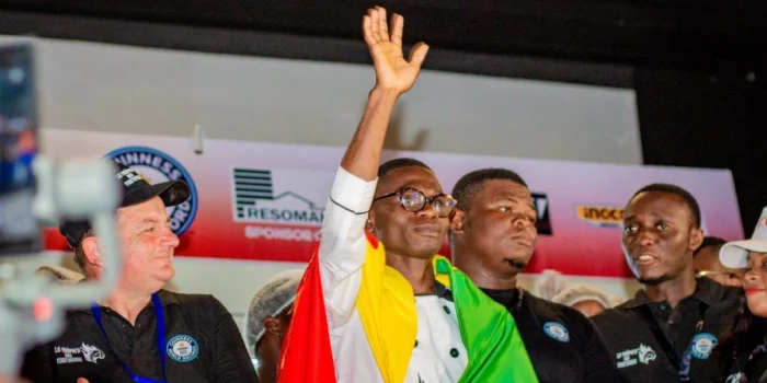 Guinness World Records, chef Delphin Agbetogan