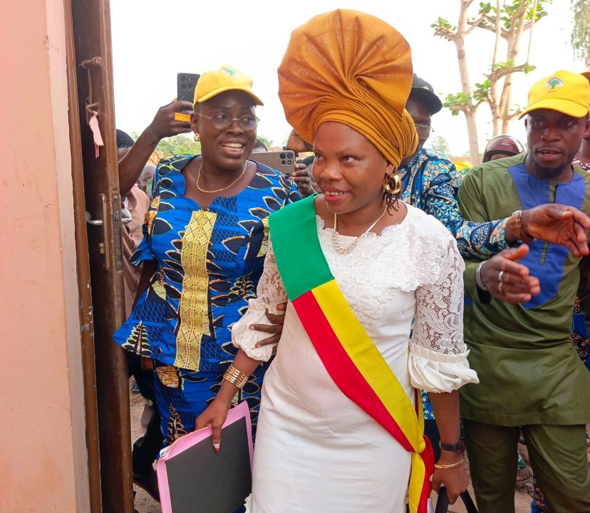 Pélagie Gowui, nouveau Maire de Lalo