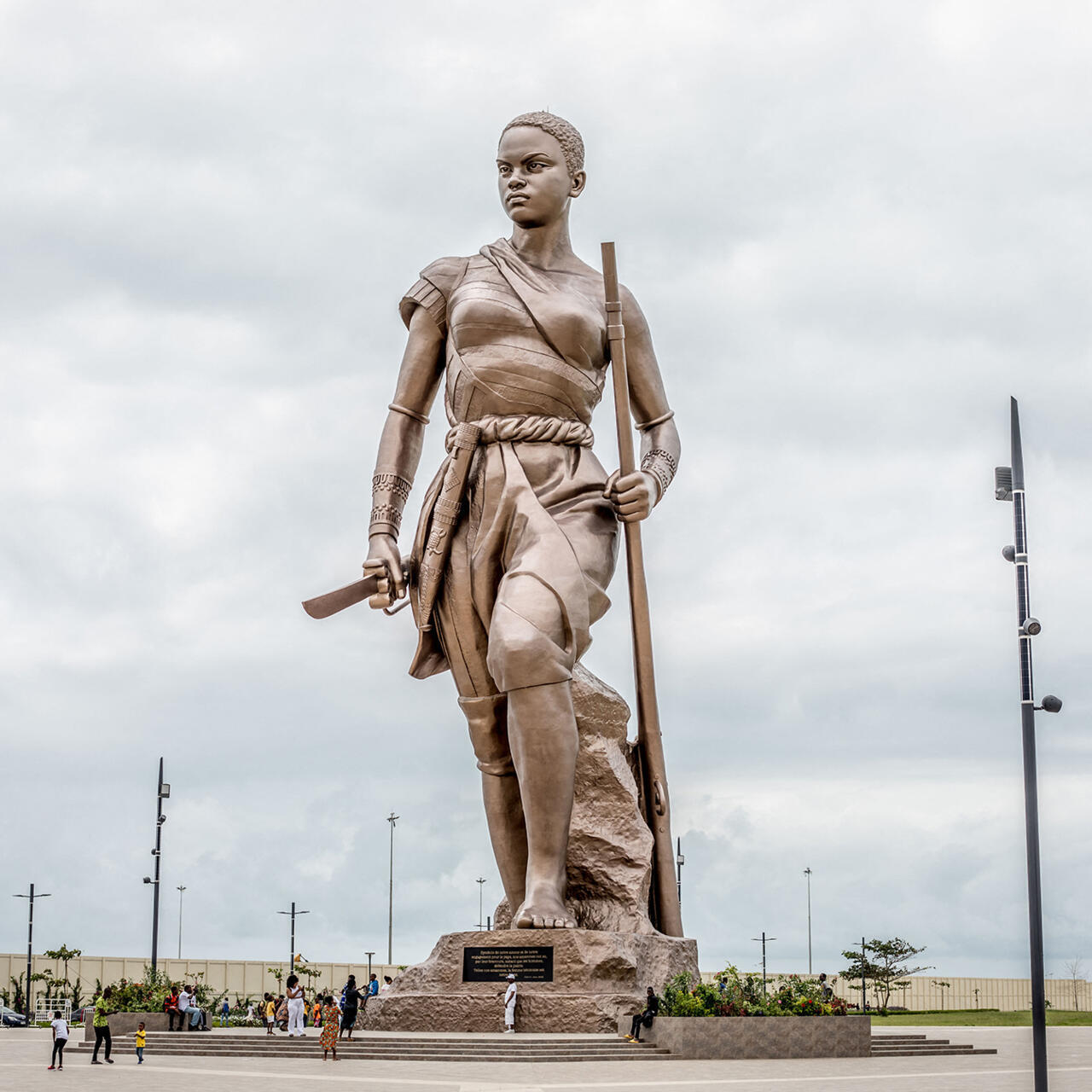 Place de l'amazone, Cotonou