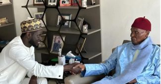 Diomaye FAYE et Abdoulaye Wade