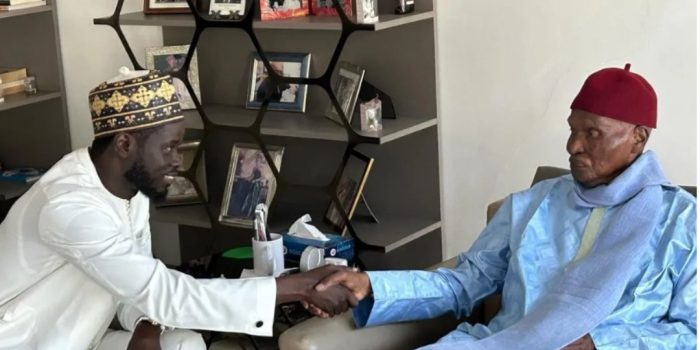 Diomaye FAYE et Abdoulaye Wade