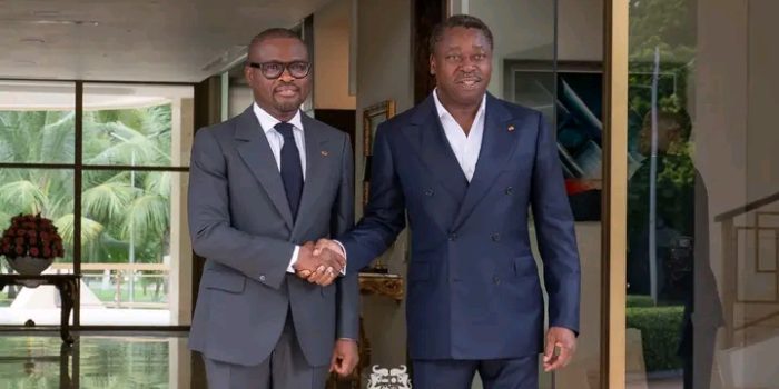 Visite de Romuald WADAGNI au Togo