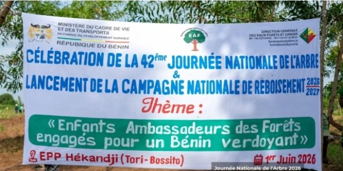 42ème JOURNÉE NATIONALE DE L'ARBRE : L'EPP HEKANDJI ACCUEILLE LA CÉLÉBRATION OFFICIELLE