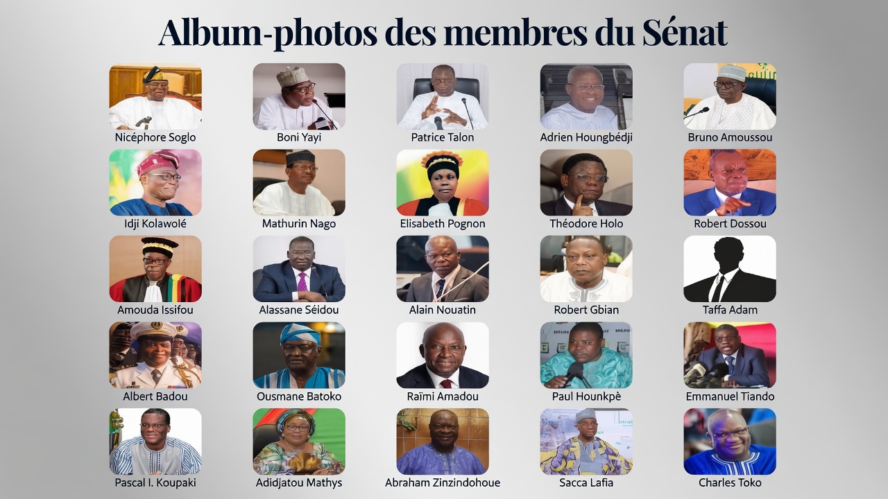 Membres du Sénat Bénin