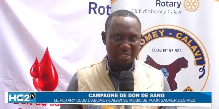 Rotary Club d’Abomey-Calavi, Don de sang